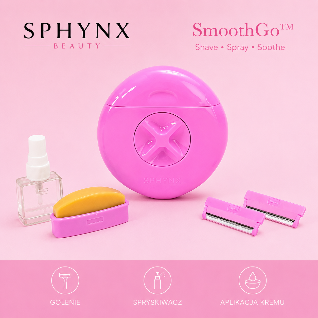 SmoothGo™ | 3-in-1 Beauty Shaver