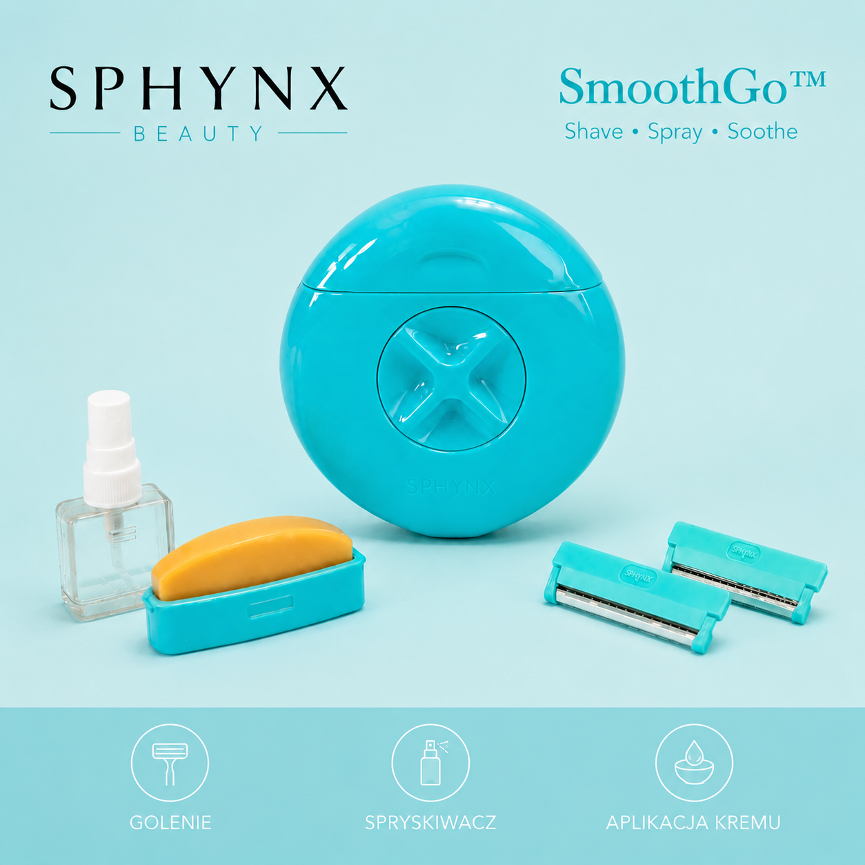 SmoothGo™ | 3-in-1 Beauty Shaver